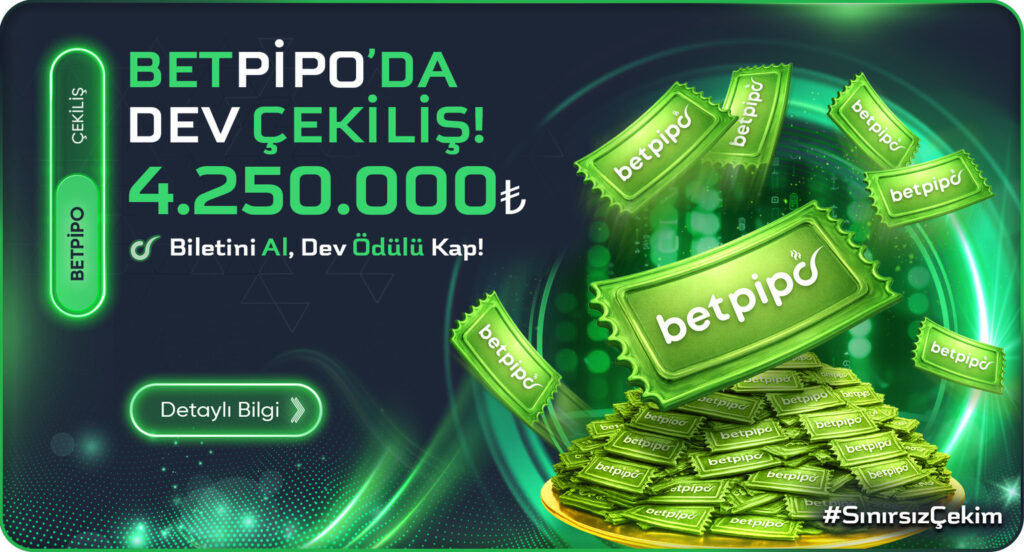 Betpipo648 çekiliş ve bonus kampanyaları